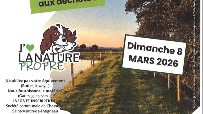 J'aime la nature propre